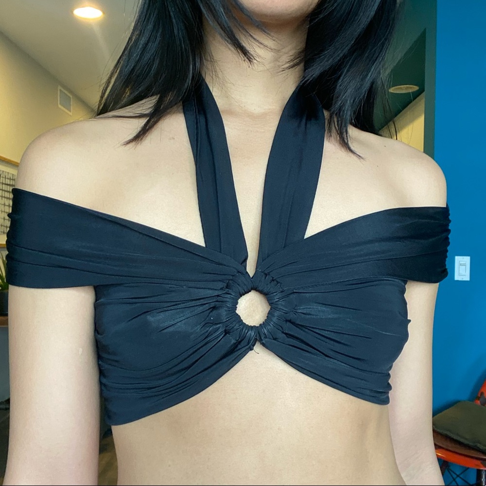 Rat & Boa Onyx Top